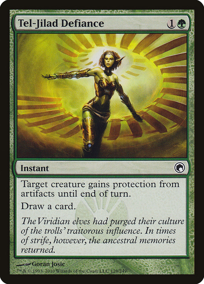 Tel-Jilad Defiance [Scars of Mirrodin] - Magic: The Gathering - Card Brawlers | Quebec | Canada |