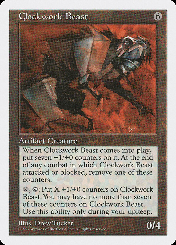 Clockwork Beast [Fifth Edition] - Magic: The Gathering - Card Brawlers | Quebec | Canada |