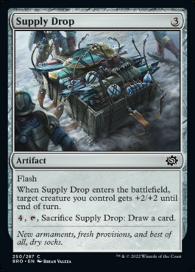 Supply Drop [The Brothers' War] - Magic: The Gathering - Card Brawlers | Quebec | Canada |