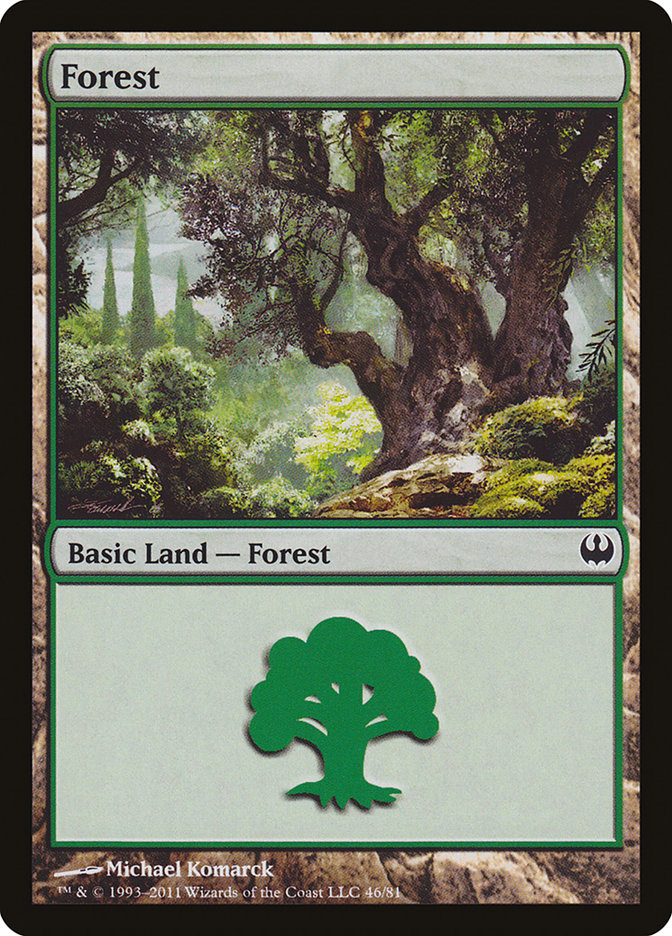Forest (46) [Duel Decks: Knights vs. Dragons] - Magic: The Gathering - Card Brawlers | Quebec | Canada |