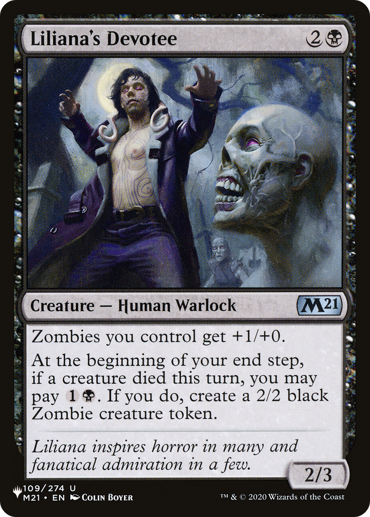 Liliana's Devotee [The List] - Magic: The Gathering - Card Brawlers | Quebec | Canada |