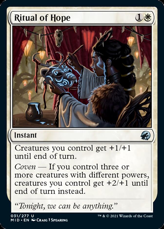 Ritual of Hope [Innistrad: Midnight Hunt] - Magic: The Gathering - Card Brawlers | Quebec | Canada |
