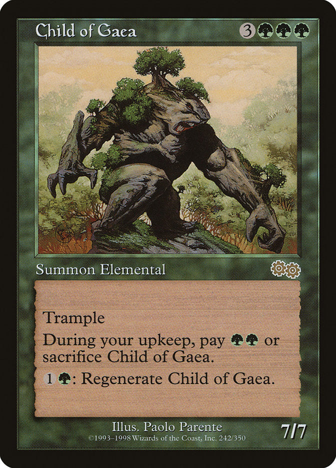 Child of Gaea [Urza's Saga] - Magic: The Gathering - Card Brawlers | Quebec | Canada |