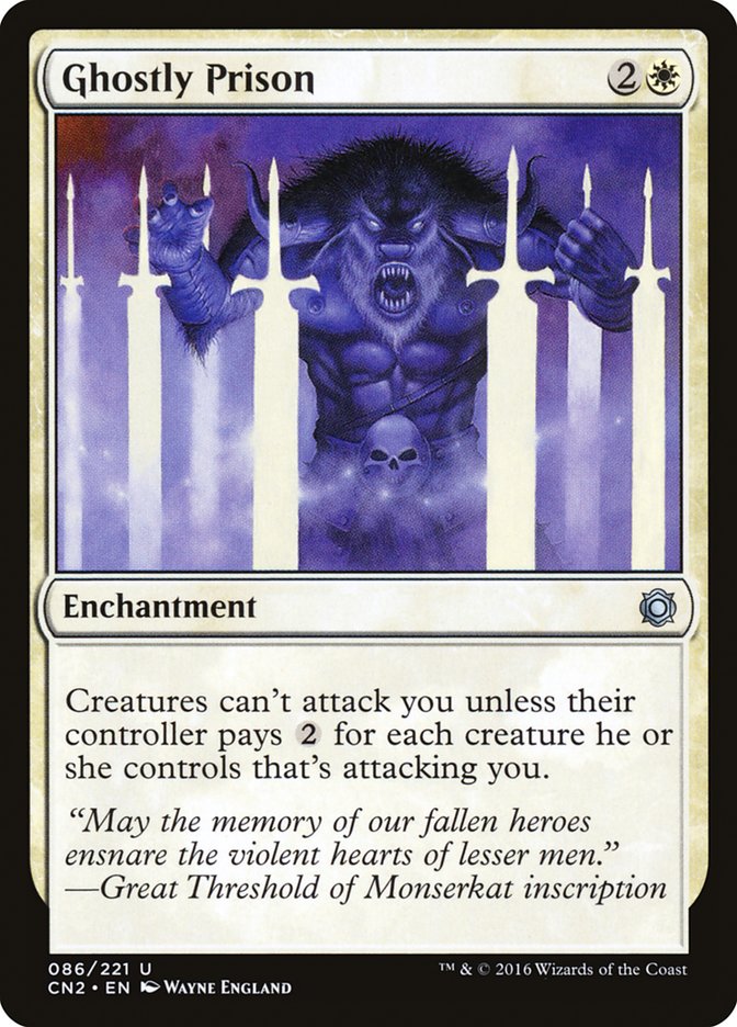 Ghostly Prison [Conspiracy: Take the Crown] - Magic: The Gathering - Card Brawlers | Quebec | Canada |