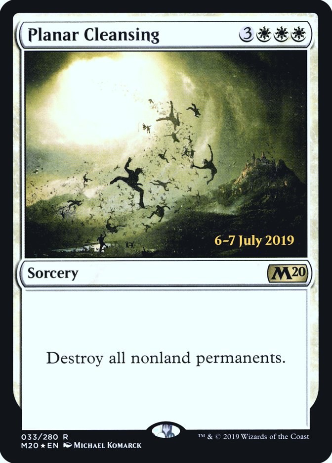 Planar Cleansing [Core Set 2020 Prerelease Promos] - Magic: The Gathering - Card Brawlers | Quebec | Canada |