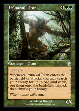 Primeval Titan (Timeshifted) [Time Spiral Remastered] - Magic: The Gathering - Card Brawlers | Quebec | Canada |