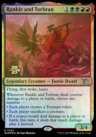 Rankle and Torbran [March of the Machine Prerelease Promos] - Magic: The Gathering - Card Brawlers | Quebec | Canada |