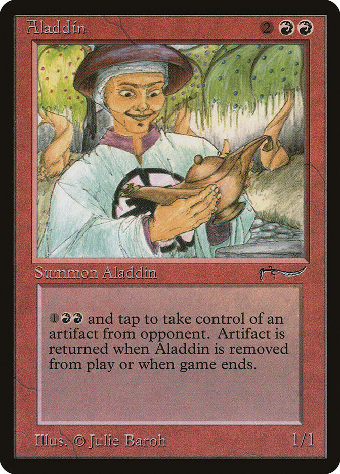 Aladdin [Arabian Nights] - Magic: The Gathering - Card Brawlers | Quebec | Canada |