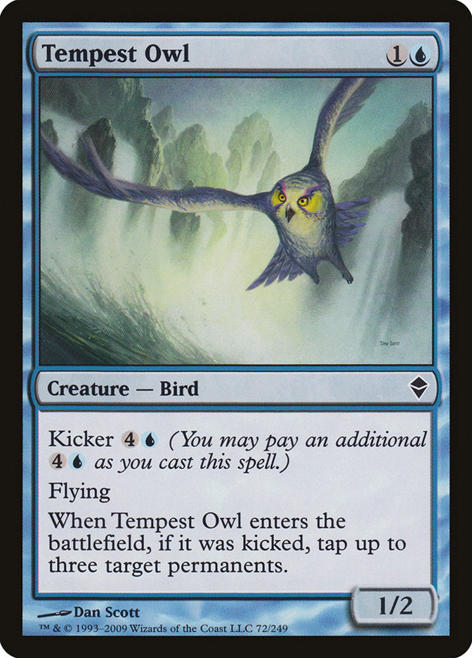 Tempest Owl [Zendikar] - Magic: The Gathering - Card Brawlers | Quebec | Canada |