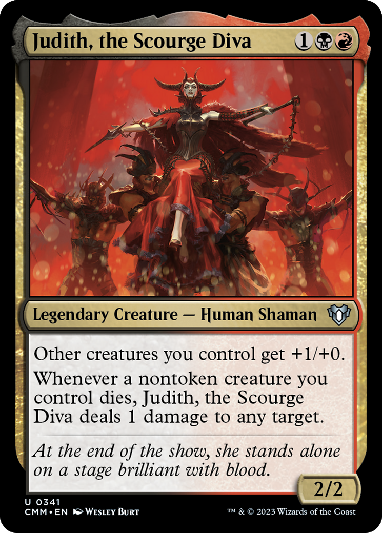 Judith, the Scourge Diva [Commander Masters] - Magic: The Gathering - Card Brawlers | Quebec | Canada |