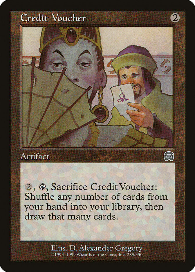 Credit Voucher [Mercadian Masques] - Magic: The Gathering - Card Brawlers | Quebec | Canada |