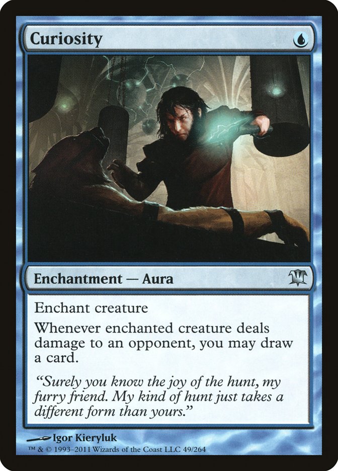 Curiosity [Innistrad] - Magic: The Gathering - Card Brawlers | Quebec | Canada |