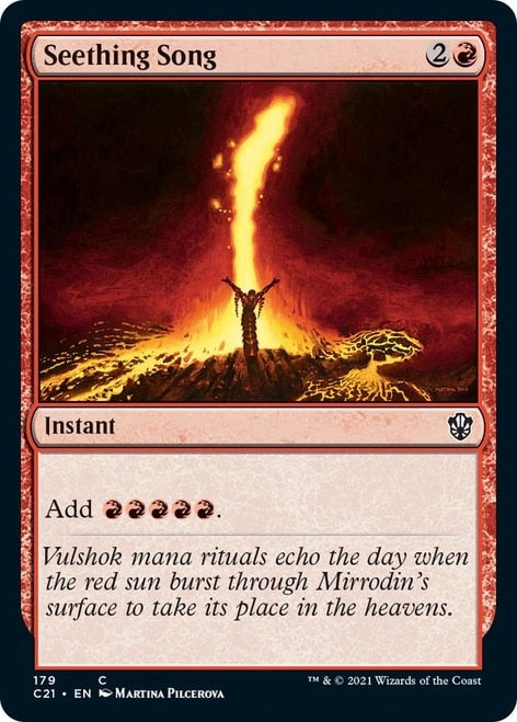 Seething Song [Commander 2021] - Magic: The Gathering - Card Brawlers | Quebec | Canada |