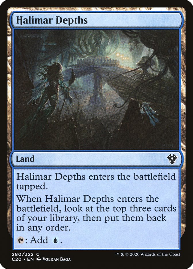 Halimar Depths [Commander 2020] - Magic: The Gathering - Card Brawlers | Quebec | Canada |