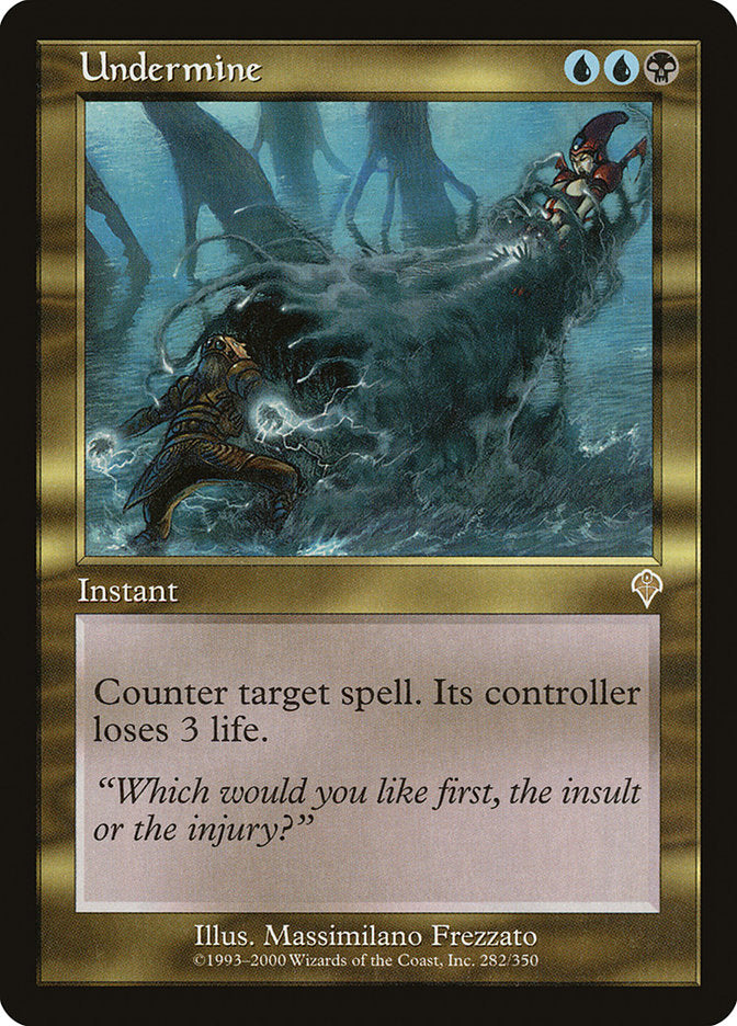 Undermine [Invasion] - Magic: The Gathering - Card Brawlers | Quebec | Canada |