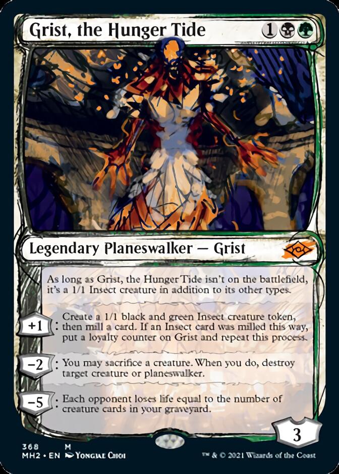 Grist, the Hunger Tide (Sketch) [Modern Horizons 2] - Magic: The Gathering - Card Brawlers | Quebec | Canada |