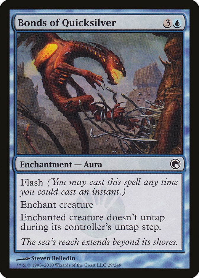 Bonds of Quicksilver [Scars of Mirrodin] - Magic: The Gathering - Card Brawlers | Quebec | Canada |