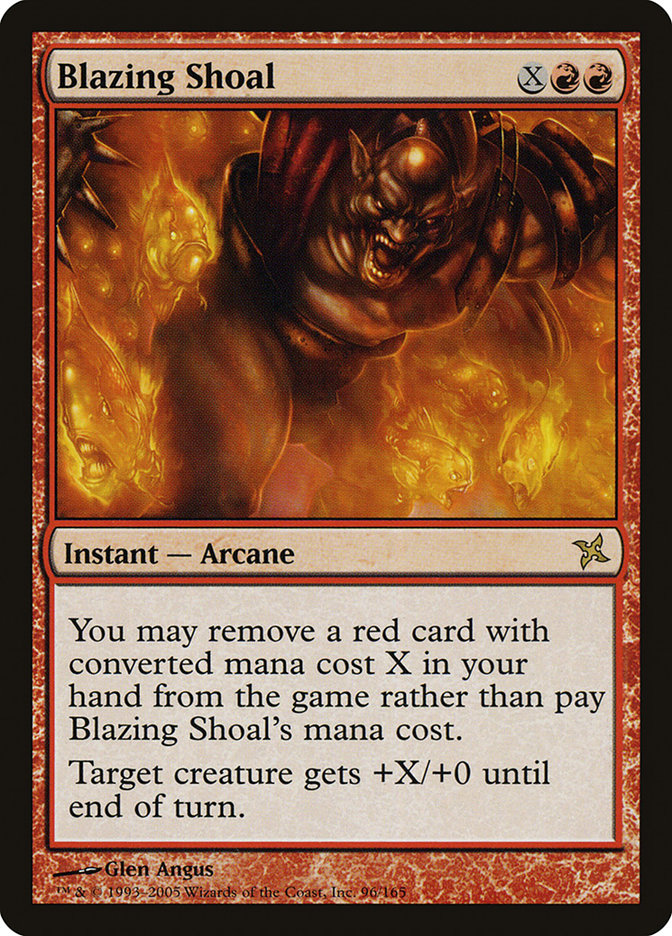 Blazing Shoal [Betrayers of Kamigawa] - Magic: The Gathering - Card Brawlers | Quebec | Canada |