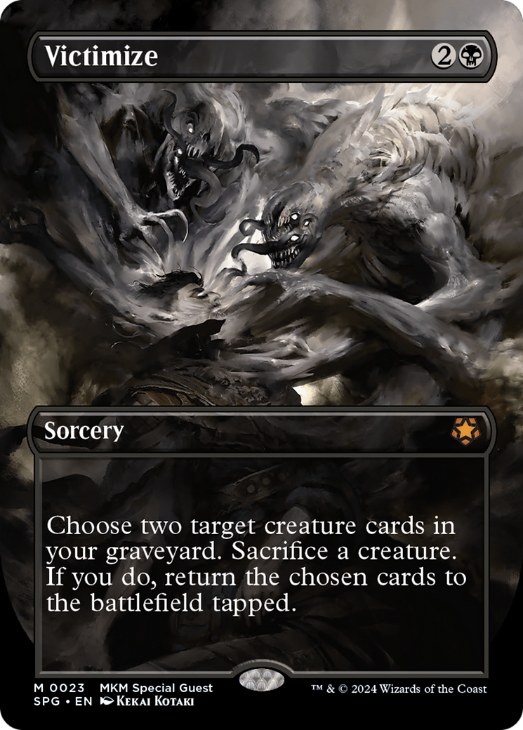 Victimize (Borderless) [Murders at Karlov Manor Special Guests] - Magic: The Gathering - Card Brawlers | Quebec | Canada |