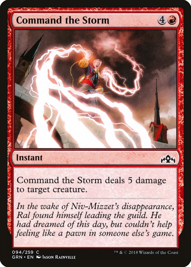 Command the Storm [Guilds of Ravnica] - Magic: The Gathering - Card Brawlers | Quebec | Canada |