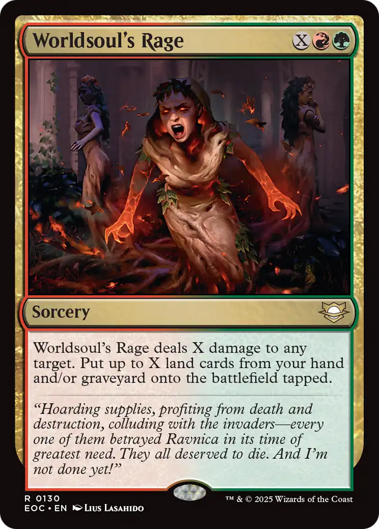 Worldsoul's Rage [Edge of Eternities Commander] - Magic: The Gathering - Card Brawlers | Quebec | Canada |