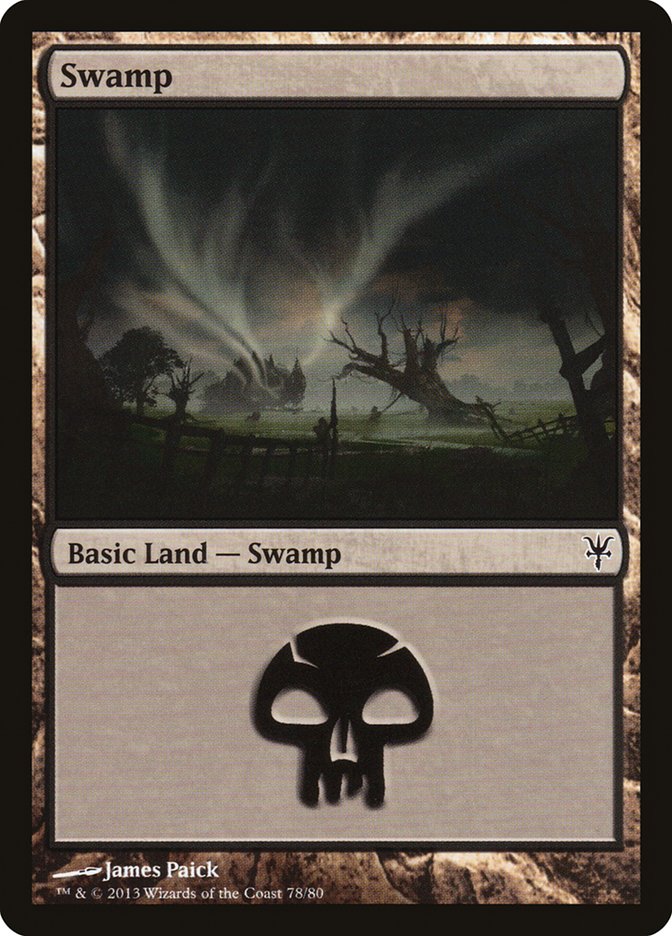 Swamp (78) [Duel Decks: Sorin vs. Tibalt] - Magic: The Gathering - Card Brawlers | Quebec | Canada |