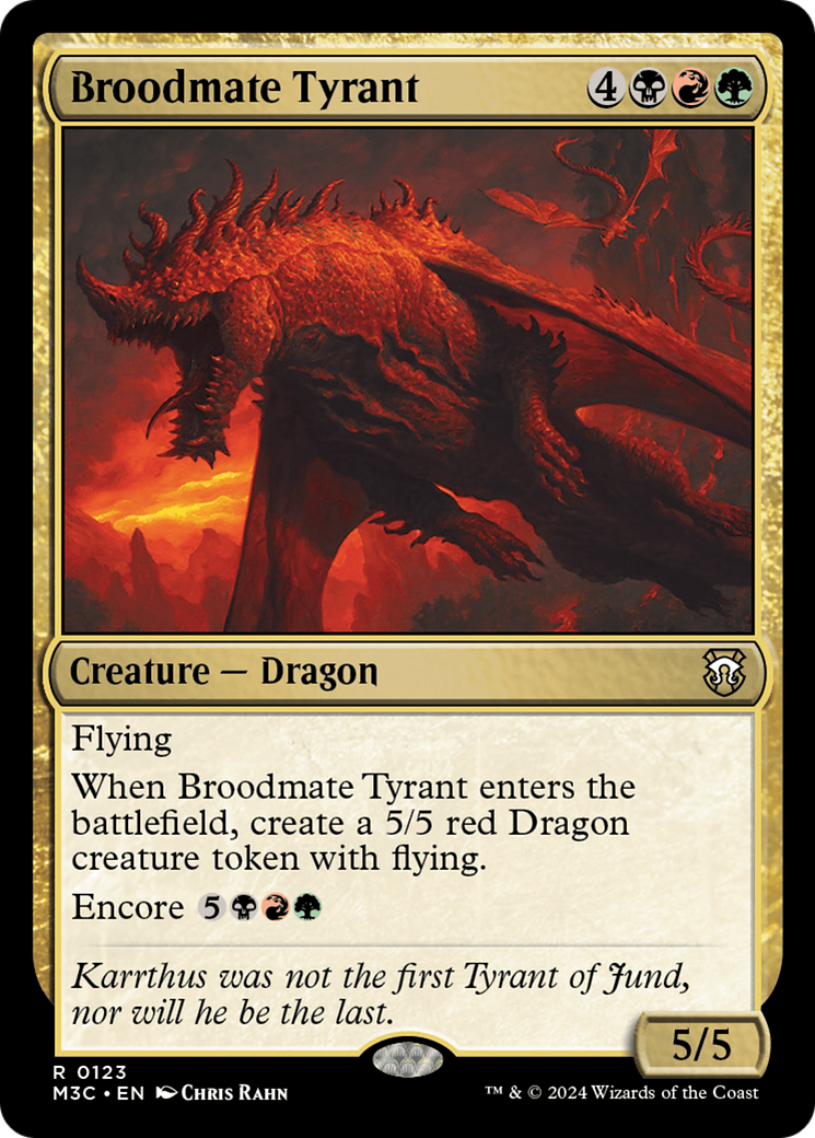Broodmate Tyrant [Modern Horizons 3 Commander] - Magic: The Gathering - Card Brawlers | Quebec | Canada |