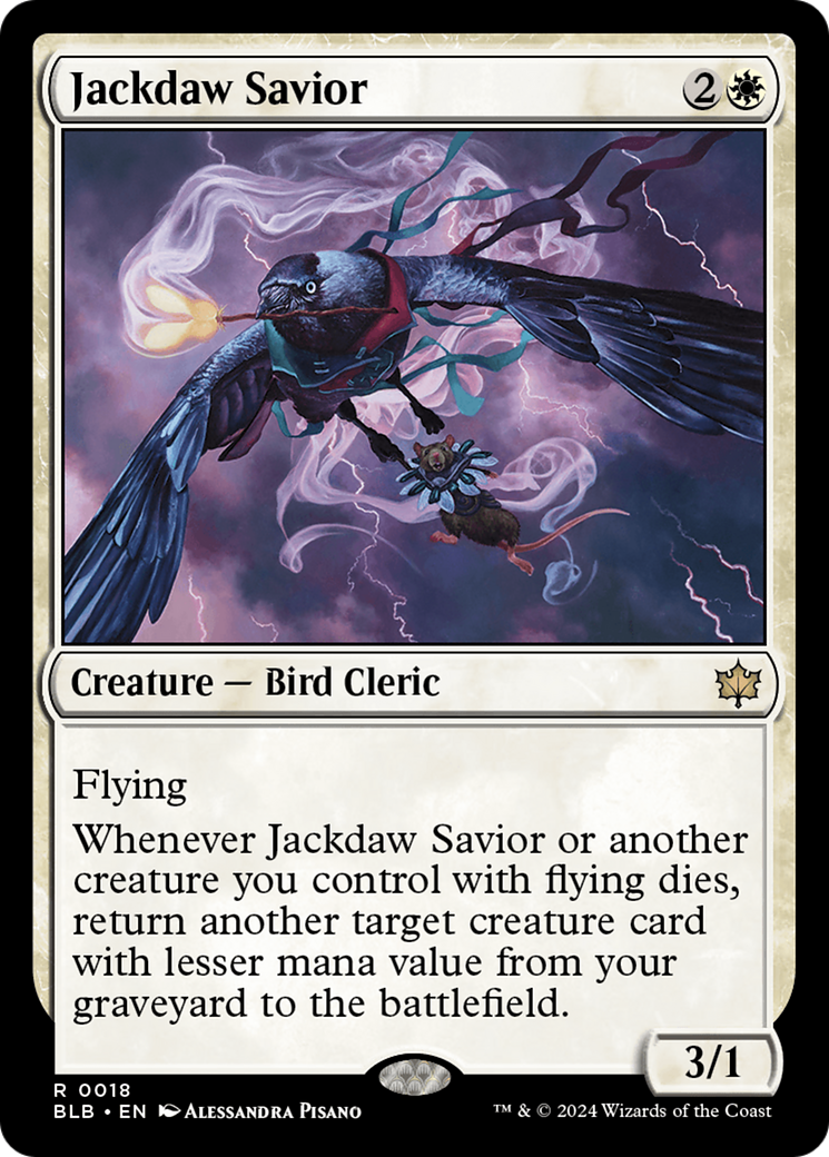 Jackdaw Savior [Bloomburrow] - Magic: The Gathering - Card Brawlers | Quebec | Canada |