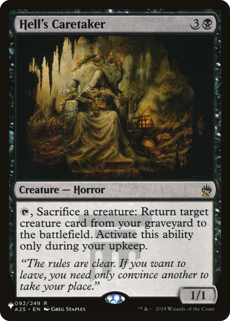 Hell's Caretaker [The List] - Magic: The Gathering - Card Brawlers | Quebec | Canada |