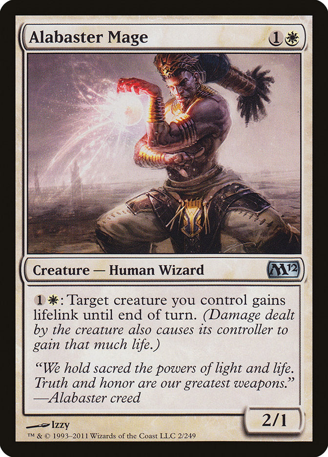 Alabaster Mage [Magic 2012] - Magic: The Gathering - Card Brawlers | Quebec | Canada |