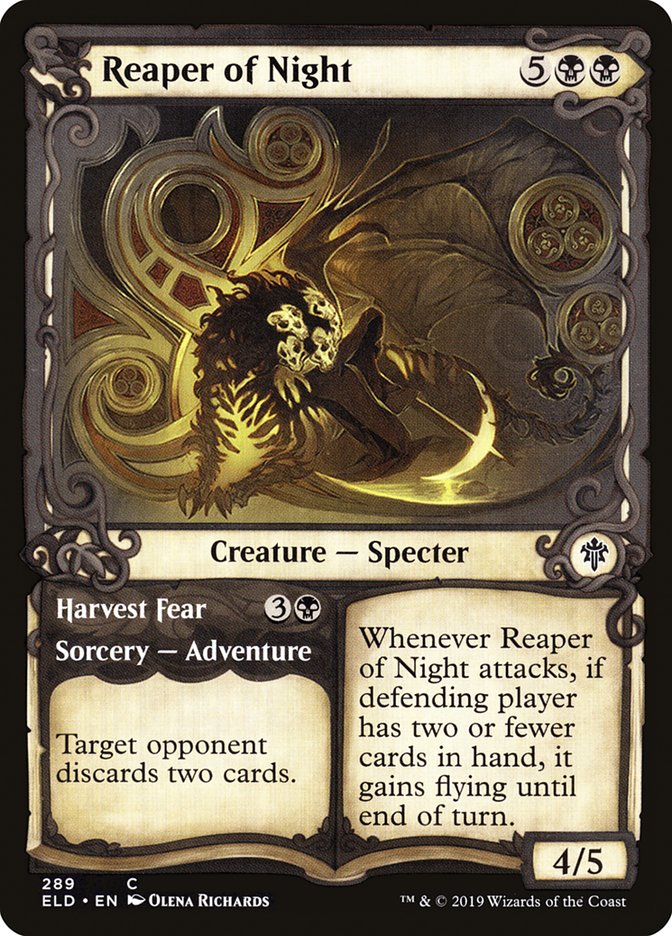Reaper of Night // Harvest Fear (Showcase) [Throne of Eldraine] - Magic: The Gathering - Card Brawlers | Quebec | Canada |