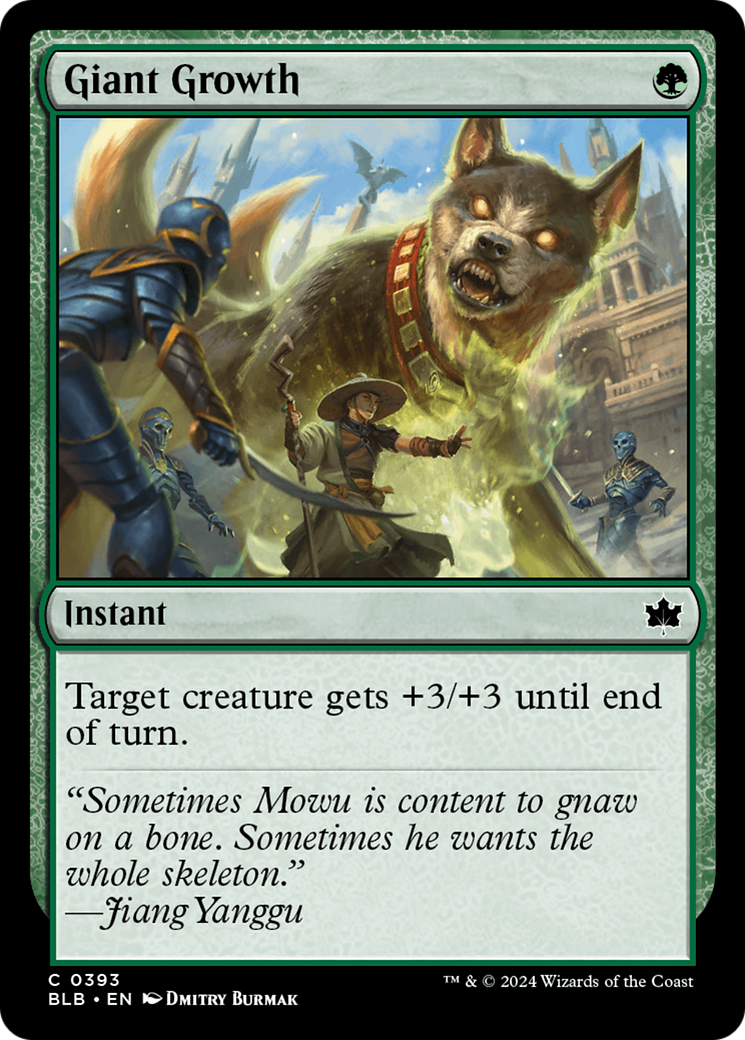 Giant Growth [Bloomburrow] - Magic: The Gathering - Card Brawlers | Quebec | Canada |