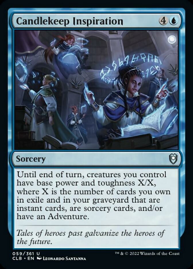 Candlekeep Inspiration [Commander Legends: Battle for Baldur's Gate] - Magic: The Gathering - Card Brawlers | Quebec | Canada |
