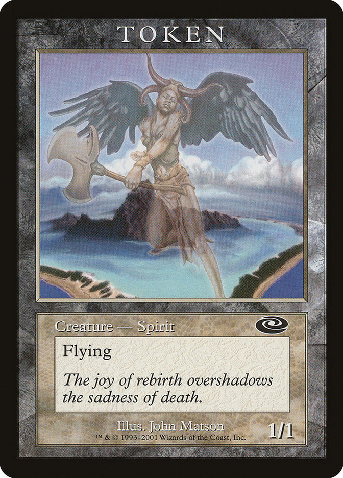 Spirit Token [Magic Player Rewards 2001] - Magic: The Gathering - Card Brawlers | Quebec | Canada |