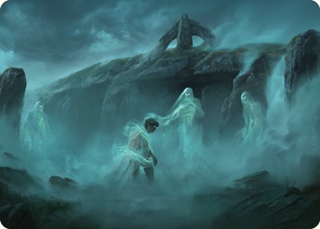 Fog on the Barrow-Downs Art Card [The Lord of the Rings: Tales of Middle-earth Art Series] - Magic: The Gathering - Card Brawlers | Quebec | Canada |