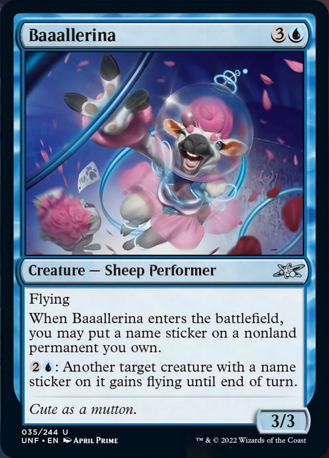 Baaallerina [Unfinity] - Magic: The Gathering - Card Brawlers | Quebec | Canada |