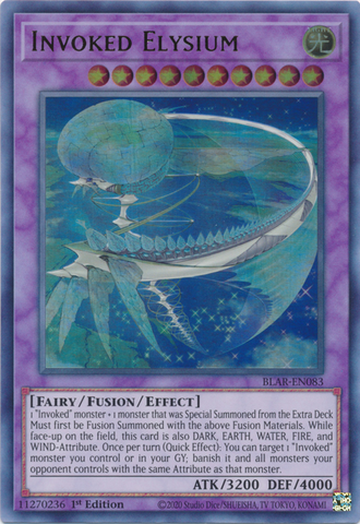 Invoked Elysium [BLAR-EN083] Ultra Rare - Yu-Gi-Oh! - Card Brawlers | Quebec | Canada |