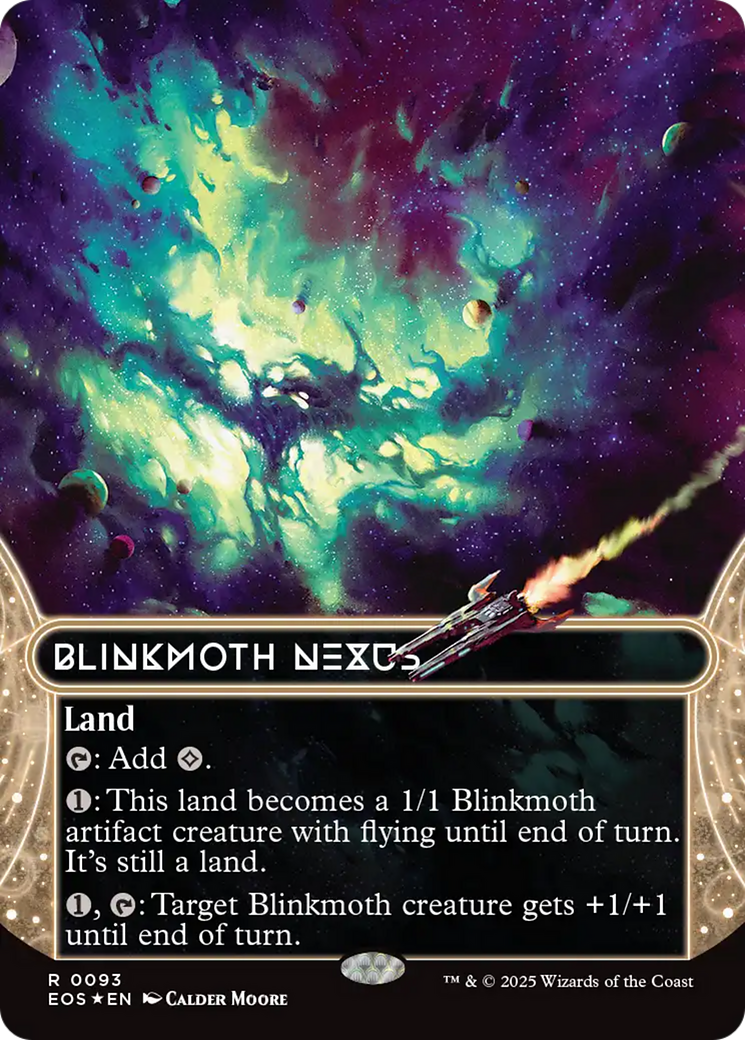 Blinkmoth Nexus (0093) (Borderless) (Galaxy Foil) [Edge of Eternities: Stellar Sights] - Magic: The Gathering - Card Brawlers | Quebec | Canada |