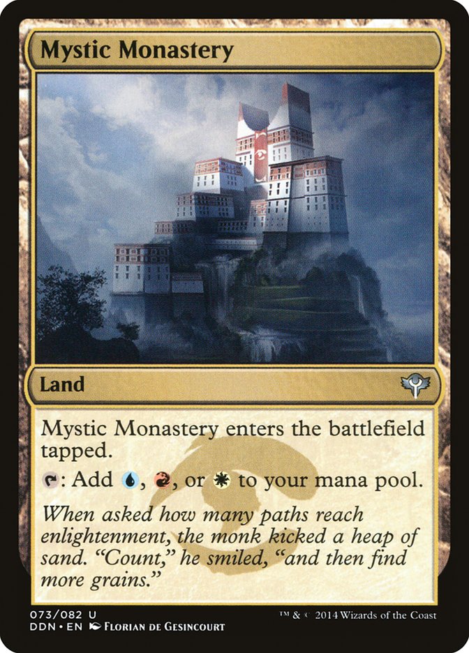 Mystic Monastery [Duel Decks: Speed vs. Cunning] - Magic: The Gathering - Card Brawlers | Quebec | Canada |