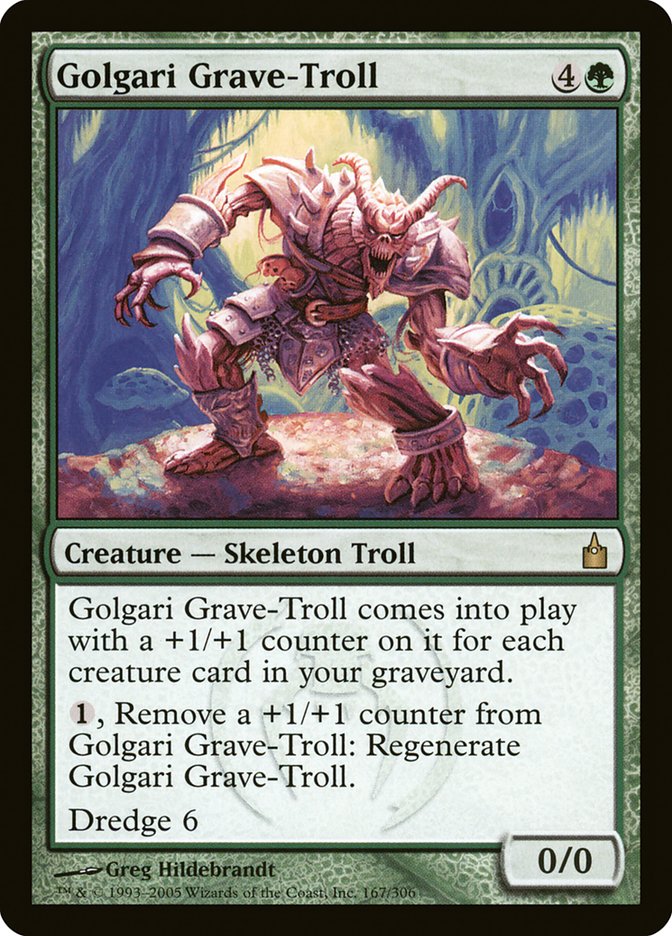 Golgari Grave-Troll [Ravnica: City of Guilds] - Magic: The Gathering - Card Brawlers | Quebec | Canada |