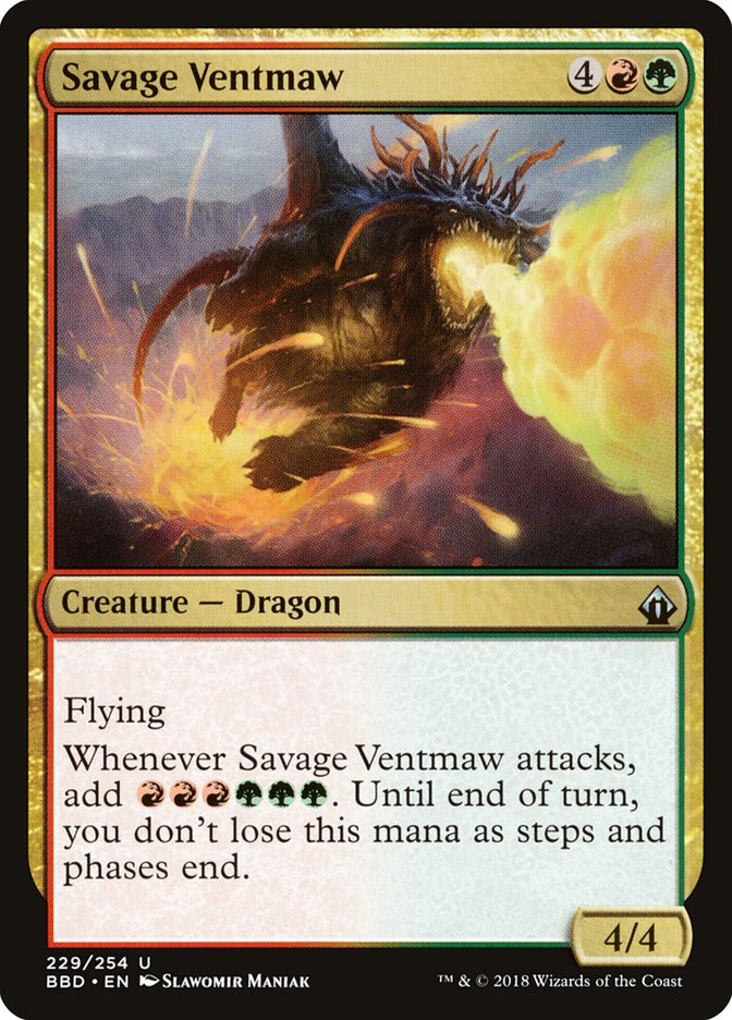 Savage Ventmaw [Battlebond] - Magic: The Gathering - Card Brawlers | Quebec | Canada |