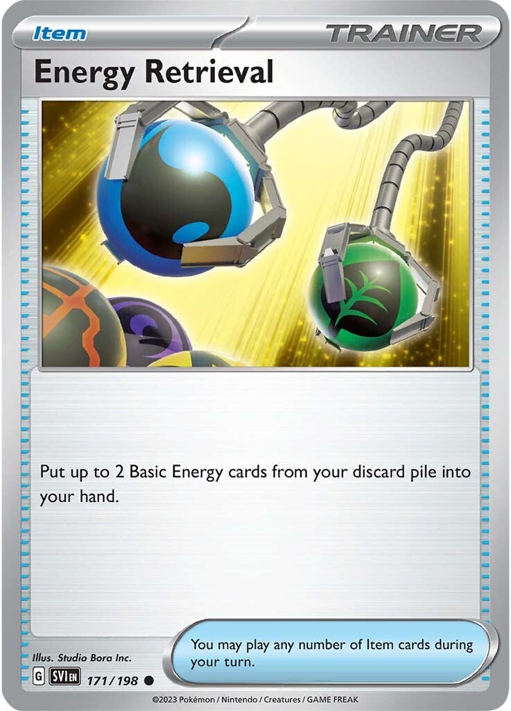 Energy Retrieval (171/198) [Scarlet & Violet: Base Set] - Pokémon - Card Brawlers | Quebec | Canada |