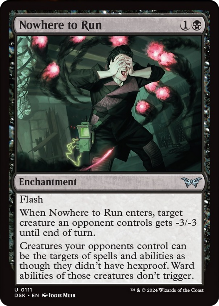 Nowhere to Run [Duskmourn: House of Horror] - Magic: The Gathering - Card Brawlers | Quebec | Canada |