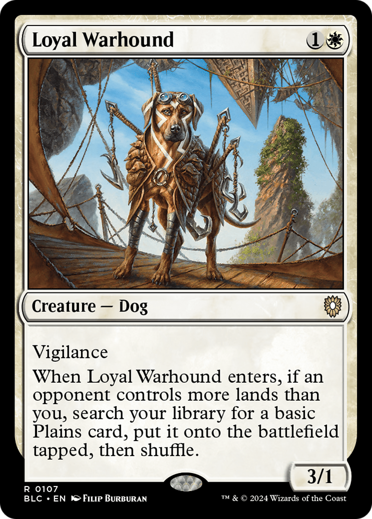 Loyal Warhound [Bloomburrow Commander] - Magic: The Gathering - Card Brawlers | Quebec | Canada |