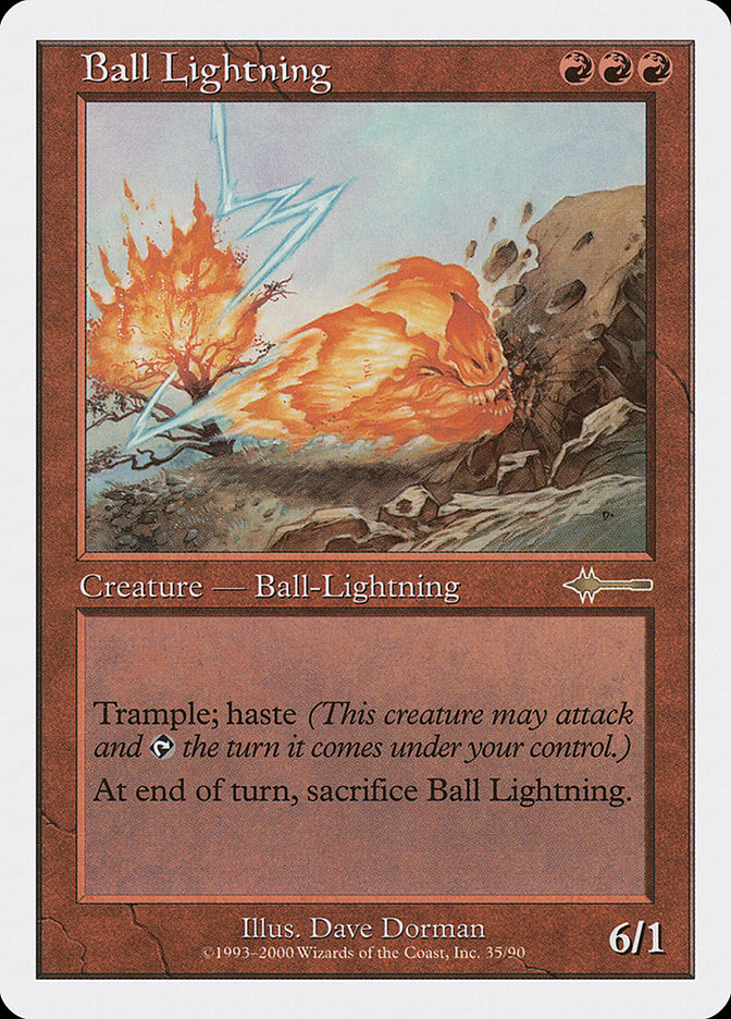 Ball Lightning [Beatdown] - Magic: The Gathering - Card Brawlers | Quebec | Canada |