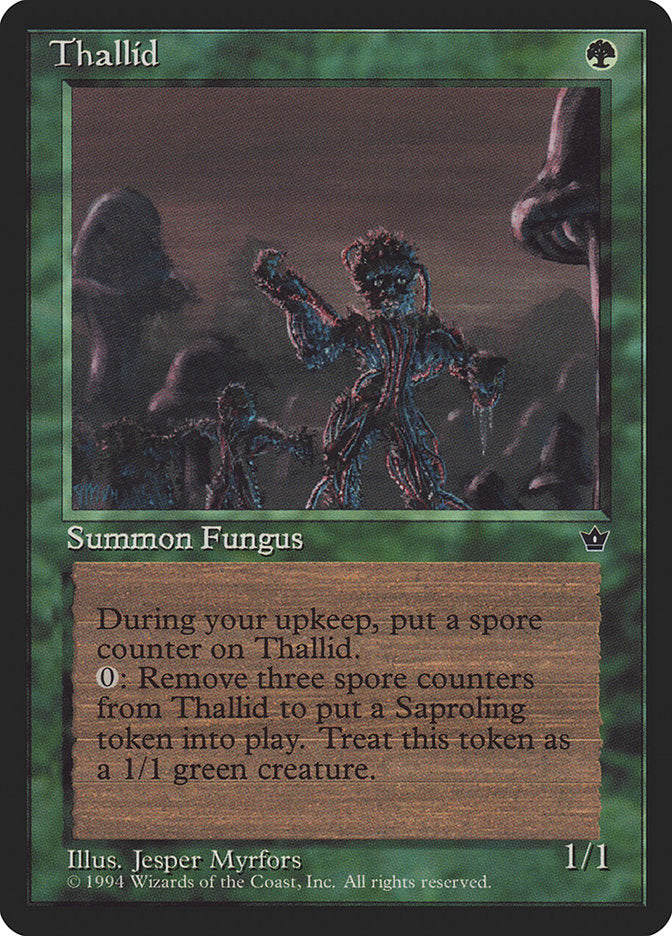 Thallid (Jesper Myrfors) [Fallen Empires] - Magic: The Gathering - Card Brawlers | Quebec | Canada |