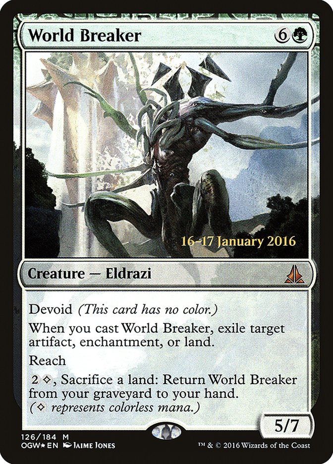World Breaker [Oath of the Gatewatch Prerelease Promos] - Magic: The Gathering - Card Brawlers | Quebec | Canada |