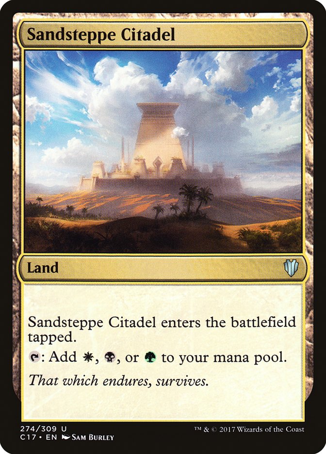 Sandsteppe Citadel [Commander 2017] - Magic: The Gathering - Card Brawlers | Quebec | Canada |