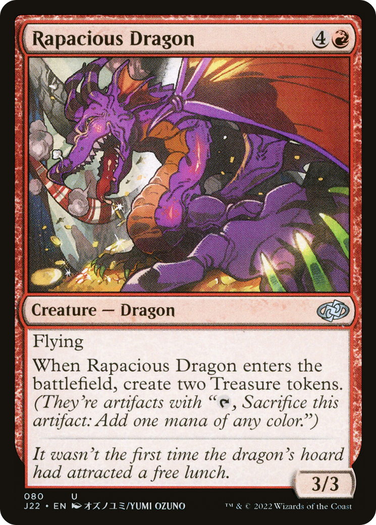 Rapacious Dragon [Jumpstart 2022] - Magic: The Gathering - Card Brawlers | Quebec | Canada |