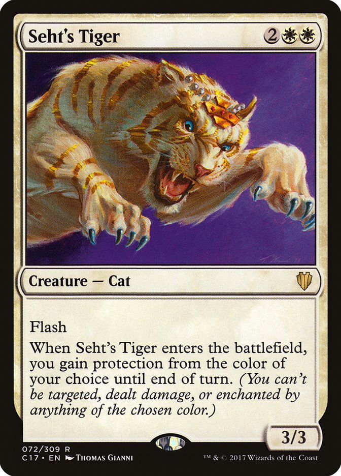 Seht's Tiger [Commander 2017] - Magic: The Gathering - Card Brawlers | Quebec | Canada |